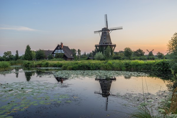 Mill Evening by Patrice von Collani